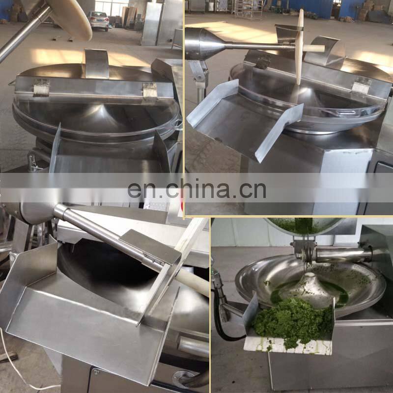 Automatic Meat Blending Bowl Grinder Chopper Cutter Machine