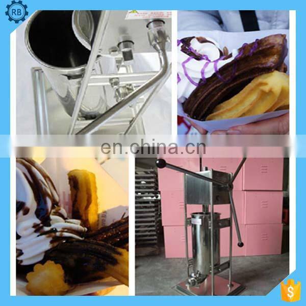 Automatic Spanish sweet donut churro filler machine