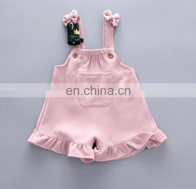 New Fashion Wholesale price Baby Girl Clothing Set Stripe Top And Bid Pants  Set