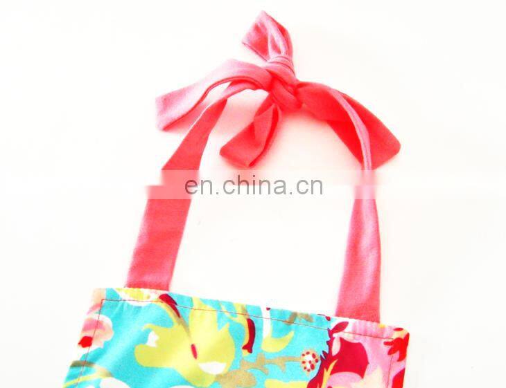 Boutique Infant Girl Flower Bodysuit Cute Floral Newborn Baby Ruffle Romper