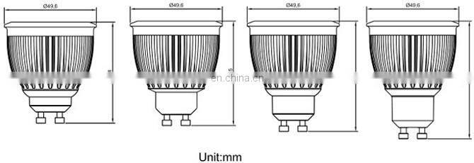 BRIMAX GU10 cob 110 volt 230V spotlight / 6w driverless gu10 cob led spot light