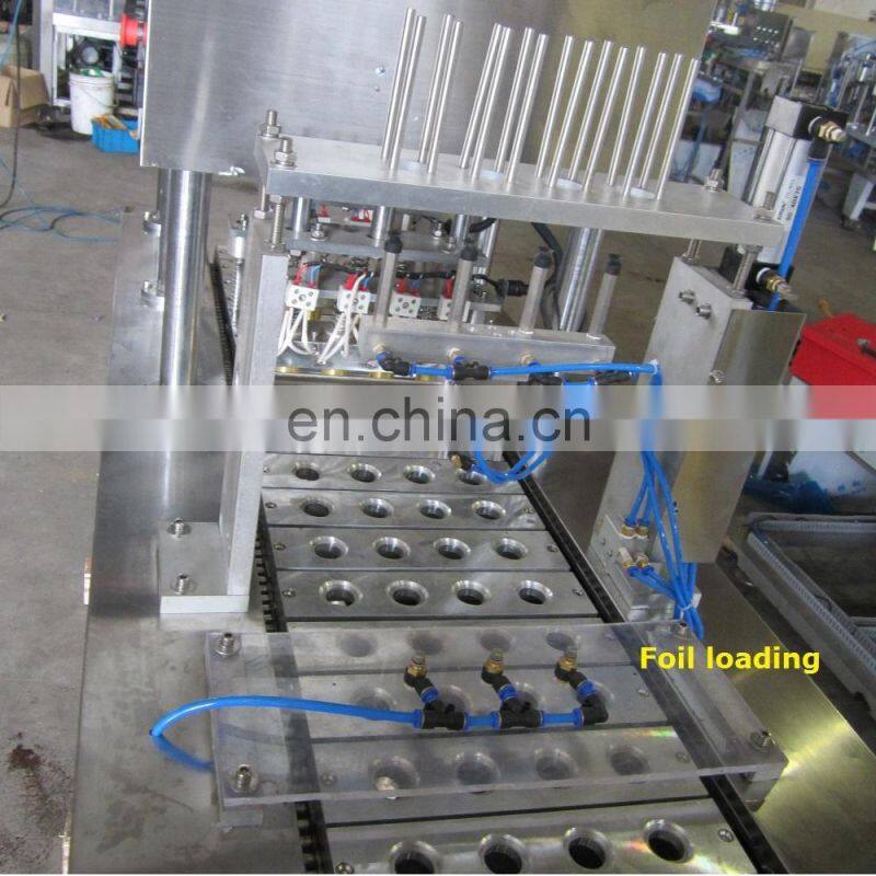 New product coffee capsule manufacturing equipment nespresso kup coffee capsules filling machine