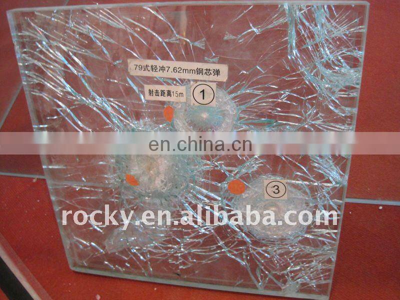 4mm to 25mm better Price unbreakable window wall door toughed bullet-resistant tempered glass