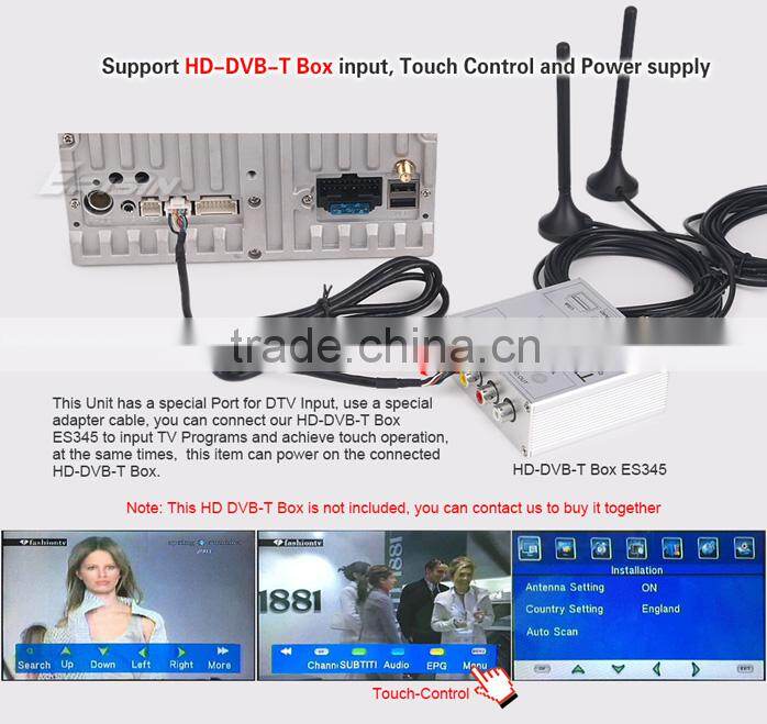 Erisin ES7681P 7'' MTK Ople Zafira Car GPS DVD Player with 3G Bluetooth