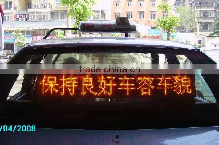 scrolling message mini taxi led display