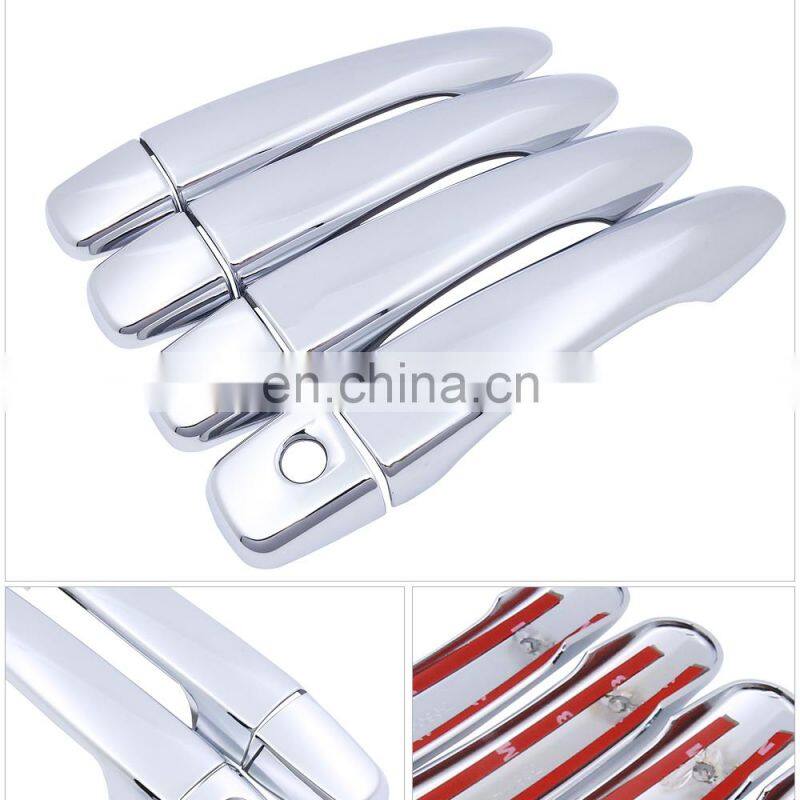 for Nissan Murano Z52 2015 2016 2017 2018 2019 Luxurious Chrome Door Handle Cover Exterior Trim Catch Car Stickers Accessories