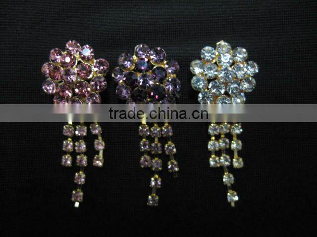 CB068 hot sale beautiful brooches Chain muslim scarf pins