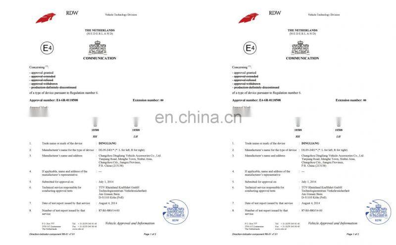 A3 S3 FOG LAMP CASE 2013-2016