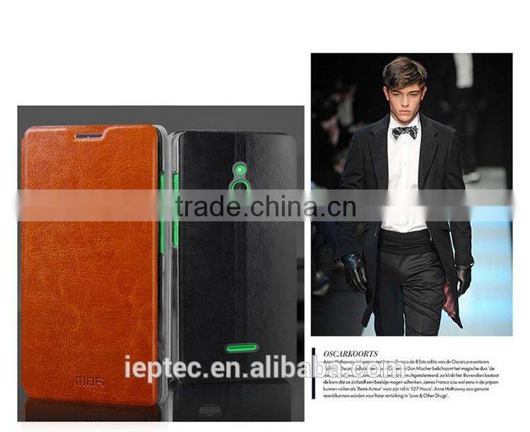 MOFi RUI Series PU Leather Smart Phone Flip Cover Case for Nokia XL, Nokia XL 4G, RM-1061