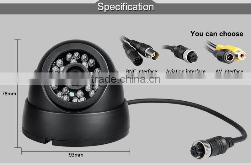 2016 alibaba cctv camera automotive analog ir dome camera