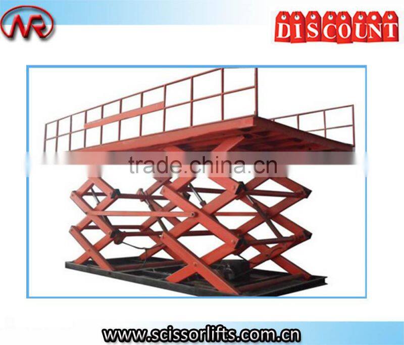 Electric platform lift lifting platform