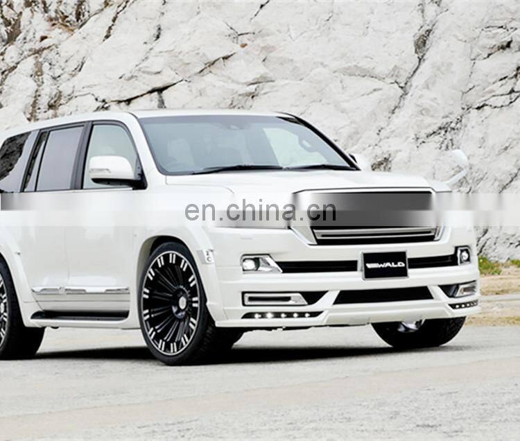 Runde Wald Body Kit For 2018+ Toyota Land Cruiser 200 Upgrade Wald Automotive Kits Front Lip Rear Diffuser Wheel Eyebrow
