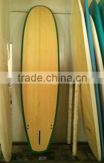 10' Bamboo Epoxy Board SUP surfboard deck&bottom bamboo veneer