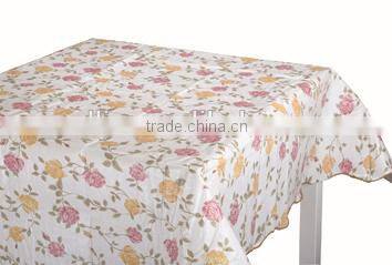 Wholesale Home Flanno Table Cloth square table floral print tablecloth