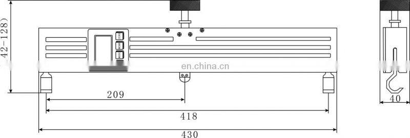 Digital Elevator cable wire Rope Tension Meter