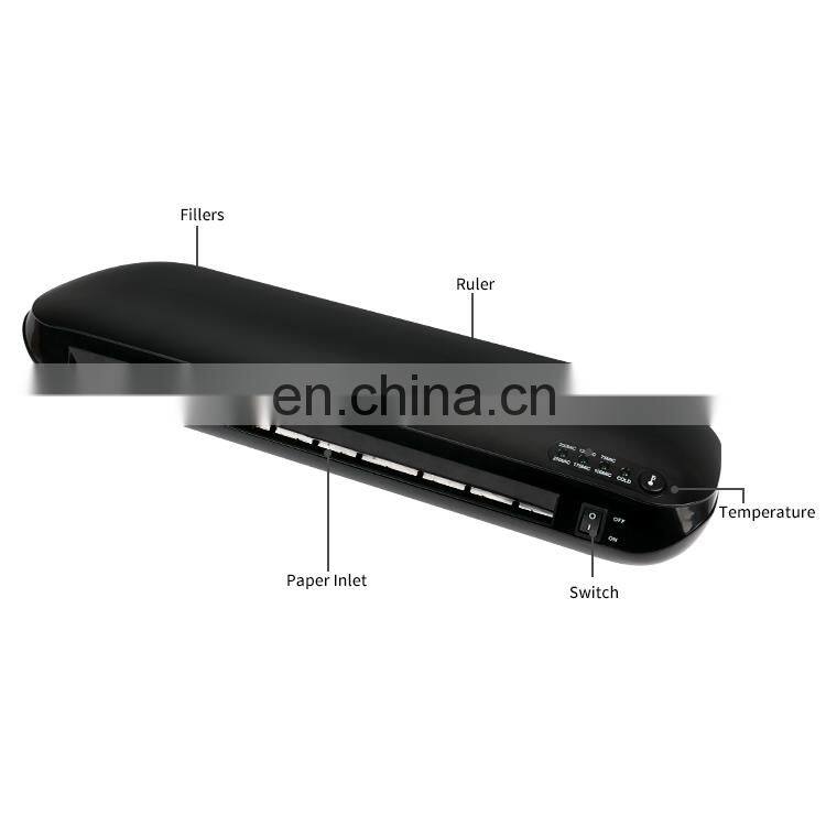 Good Quality A3 Laminating Machine 2 Rollers Office Automatic 230mm Width Photo 3 In 1 Laminator Hot Cold Laminator