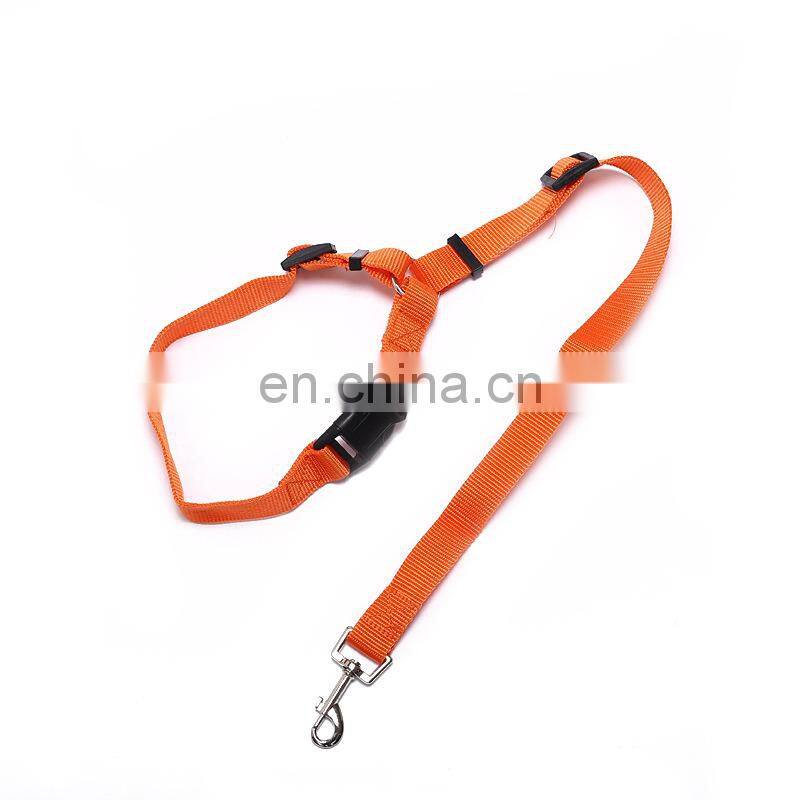 Pet Products Universal Practical Cat Dog Safety Adjustable Car Seat Belt Harness Leash Puppy Seat-belt Travel Clip Strap Leads