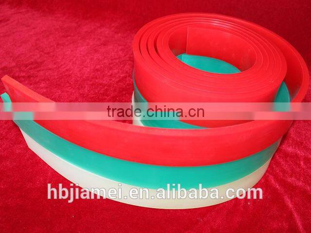 2014 new wooden handle screen printing squeegee blades/screen printing rubber squeegee blades