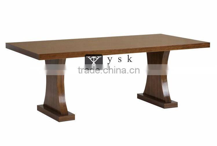 DT-065 10 Seaters Wooden Restaurant Table