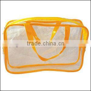 Wholesale offset printing waterproof clear pvc bag