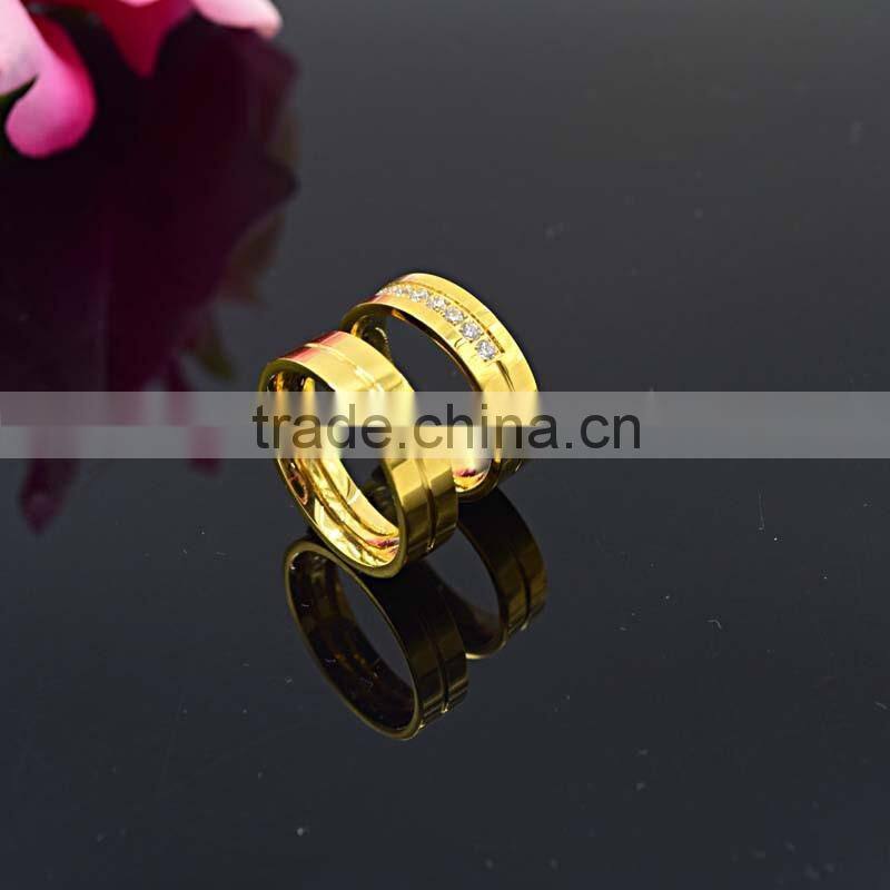 latest gold ring designs rings for woman and men stainless steel gold wedding rings