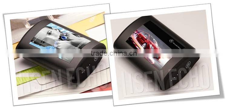 Olive shape advertising polymer USB battery power pack 6600mAh