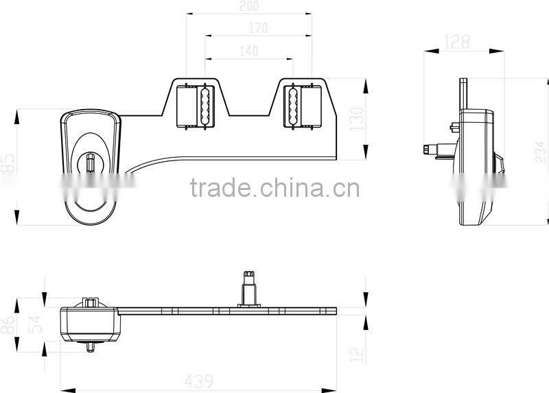 CE approved non electric water manual bidet made in China
