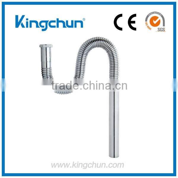 Sanitary Factory basin lavatory waste chrome bottle trap sink s trap(J127)