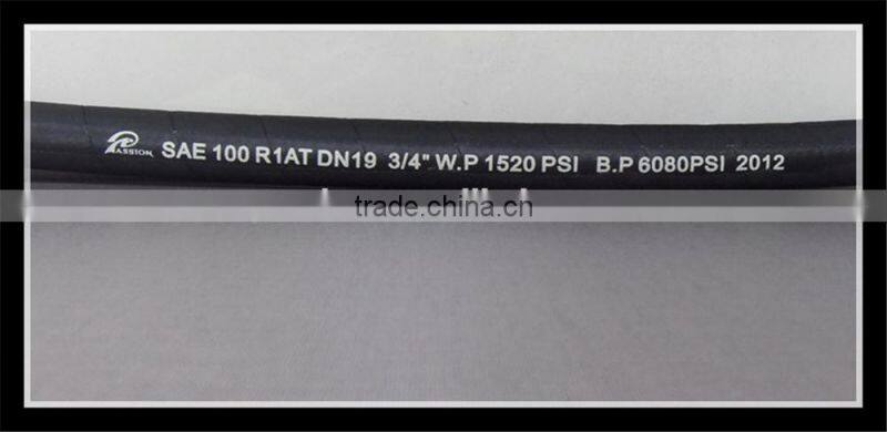 ID 1'' Hydraulic Hose DIN EN853 1SN (88Bar) for Tractor / Excavator