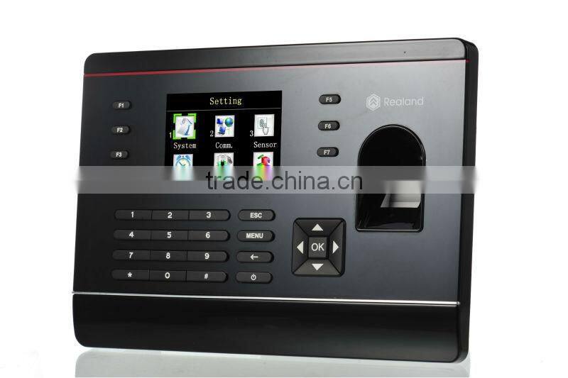 fingerprint time attendance machine for clock-in and clock-out