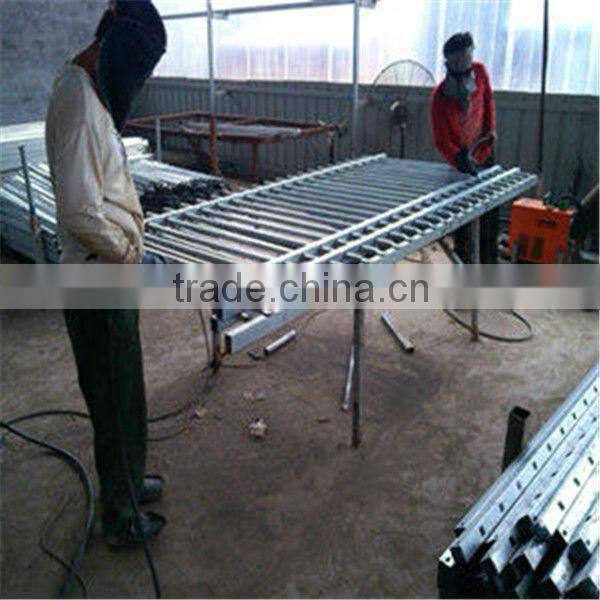 wrought iron steel fence from manufacturer