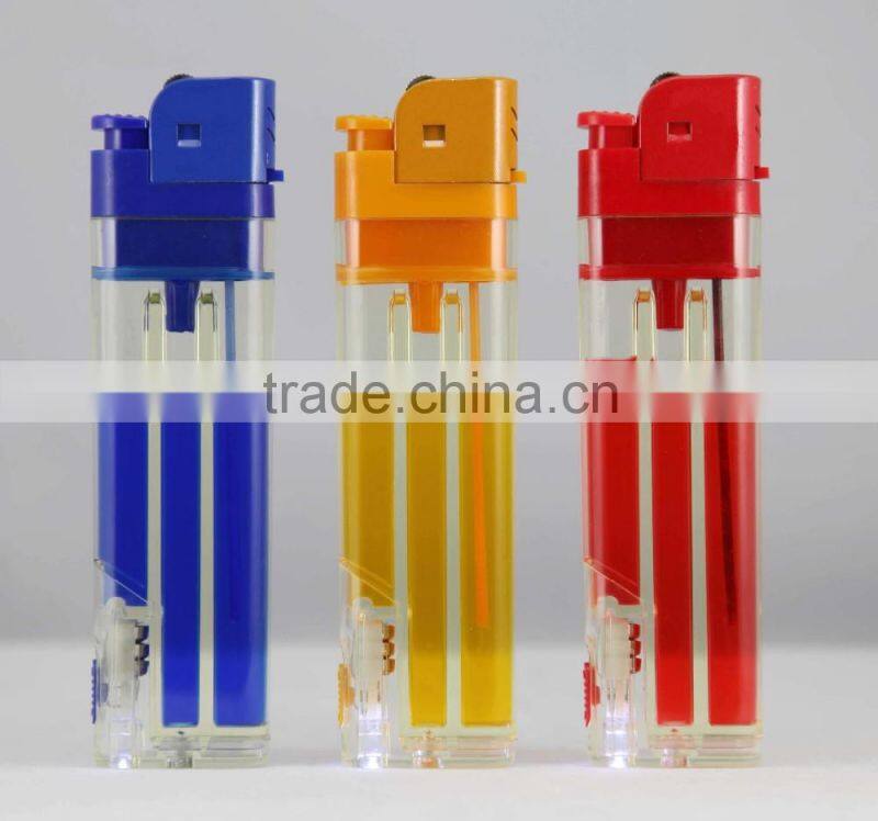 big lighter FH-218 with color gas LED lighter