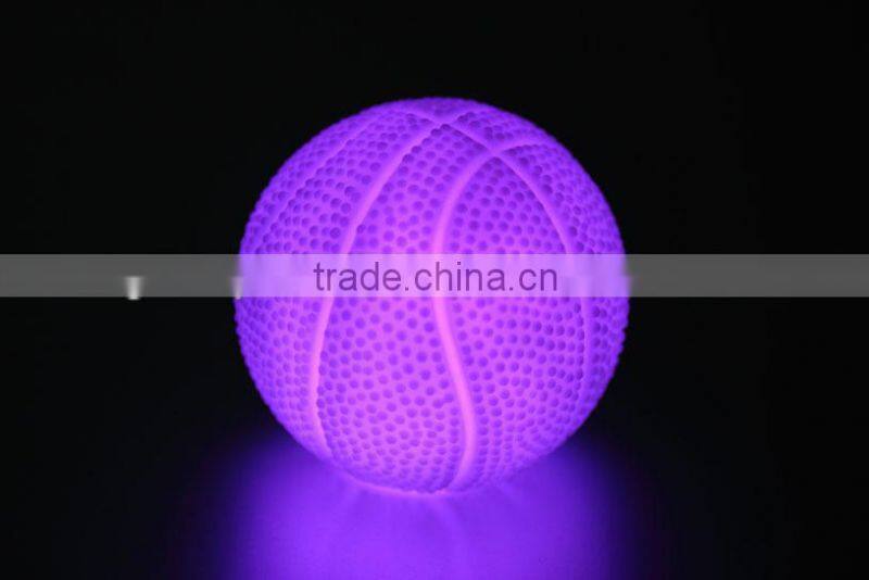 Led pull string toys flying spinning toys