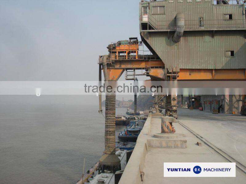 bulk material ship loader system