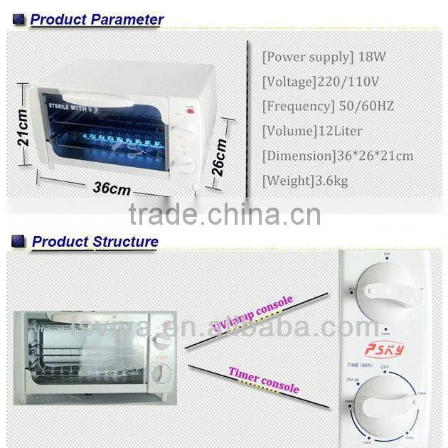 VY-9180 Pro UV Ultraviolet Tool Sterilizer Sanitizer Cabinet Beauty Salon