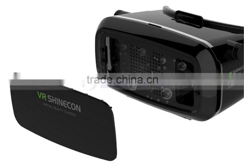 4Th 3D Virtual Reality Case Box Helmet Active Imax VR 3D Glasses For Pc Games Sexy Movie Video