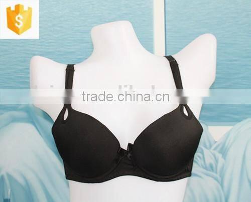 2016 sexy black single women bra /OEM service undergarment