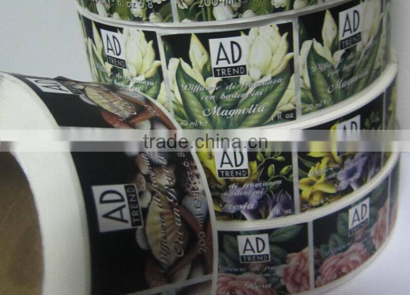 Perfume Bottle Lable sticker rolls