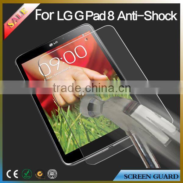 Ultra thin anti shock clear screen protector/guard for LG G pad