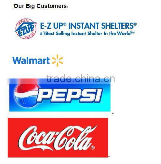 10x10 Custom Printed Trade Show Folding Pop up Canopy with walls