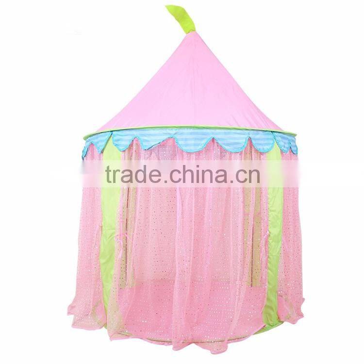 Kids Castle Tee-Pee Tent Princess Castle Kids Tent Play House Baby Child Kid Play Tent