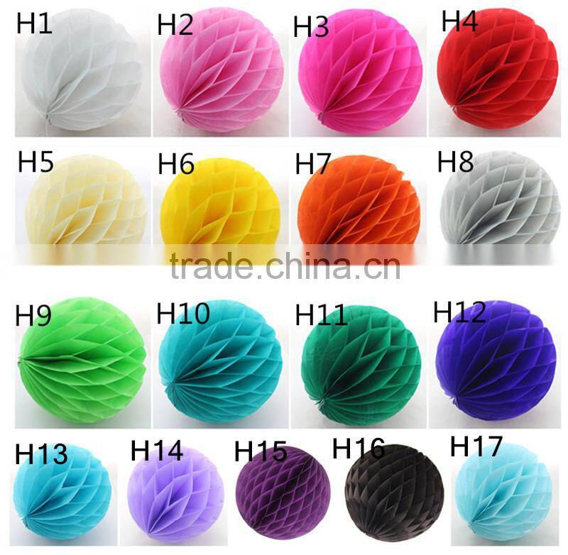 Party Decoration Paper Honeycomb Wedding Flower Ball