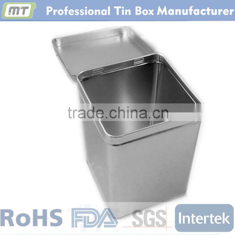 cookie use square tin containers