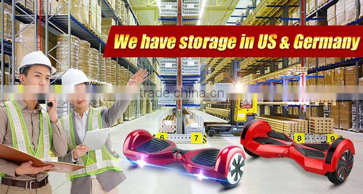 bluetooth music and LED lighting 2 wheel self balancing electric scooter