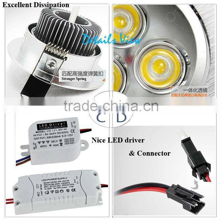 Surface mounted high power LED kitchen light