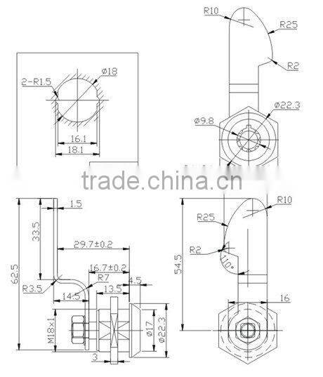 Furniture Lock Cam lock Lock cylinder