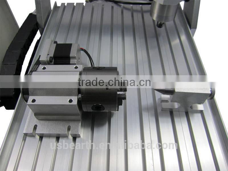 China hot-sale rotary axies 6090 4 axis cnc router with 1.5kw spindle for assembled & tested well