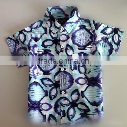 Kids Wear Manufacturer Children Hawaiian Shirt for Kid