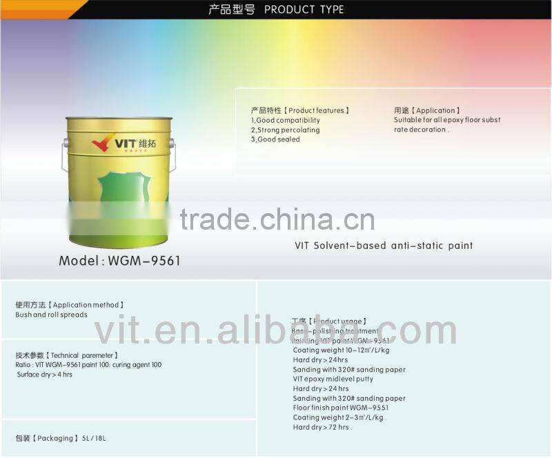 VIT epoxy resin gound coat paint