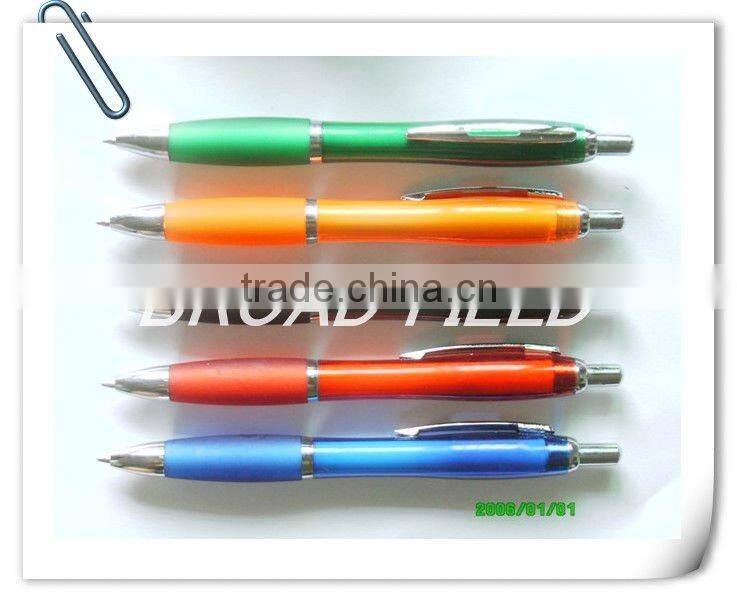 2014 No1. Cheap plastic ballpoint pen for promotion metal ball pen